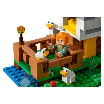 Lego set Minecraft the chicken coop LE21140